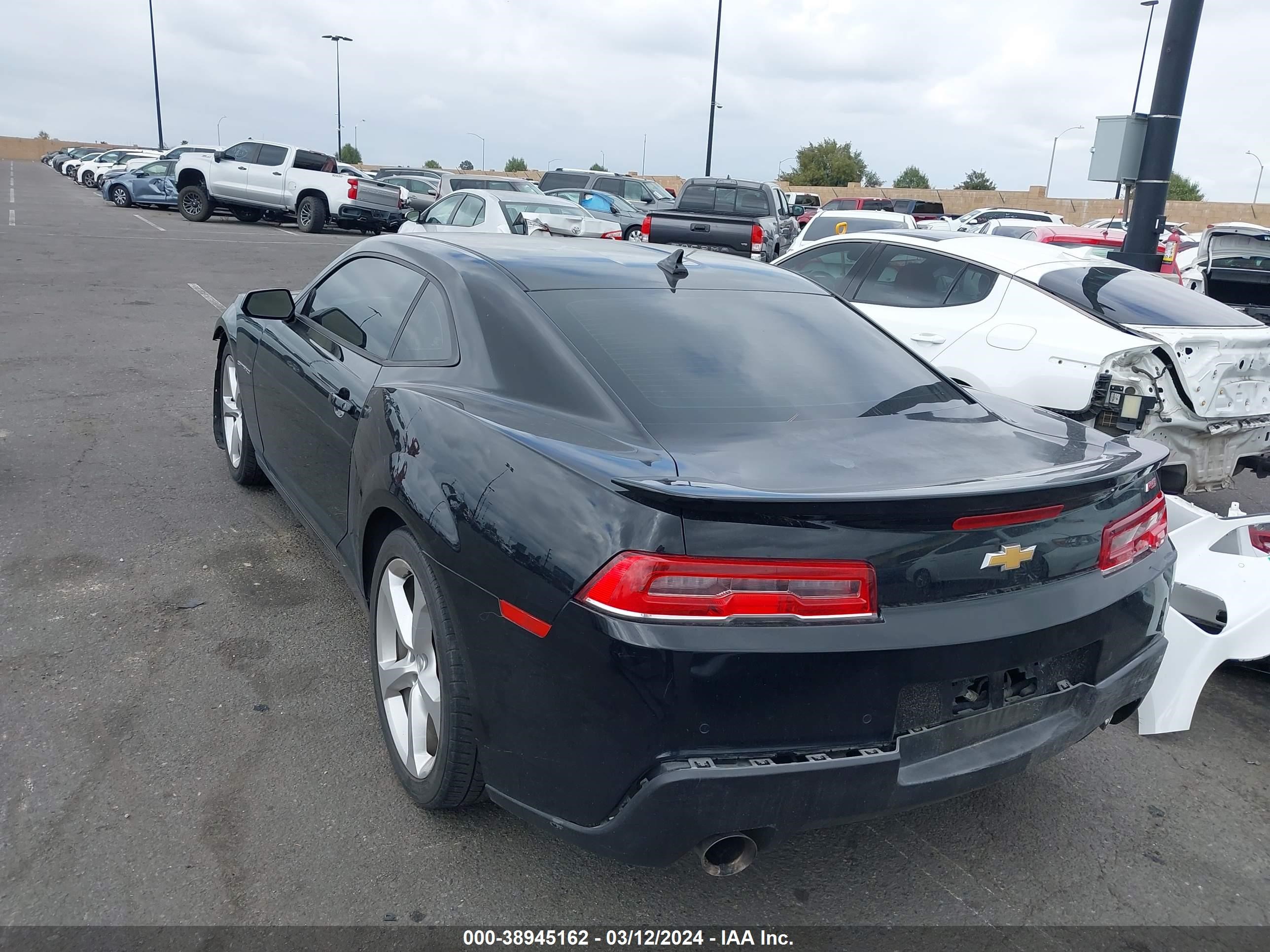 Photo 2 VIN: 2G1FF1E39F9104642 - CHEVROLET CAMARO 