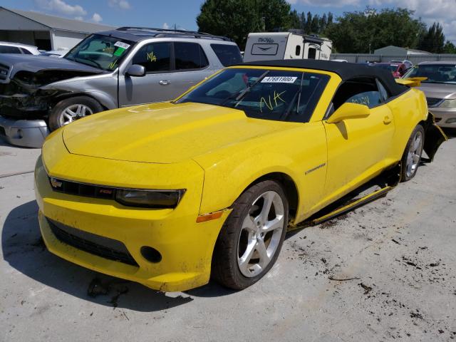 Photo 1 VIN: 2G1FF3D34F9292810 - CHEVROLET CAMARO LT 