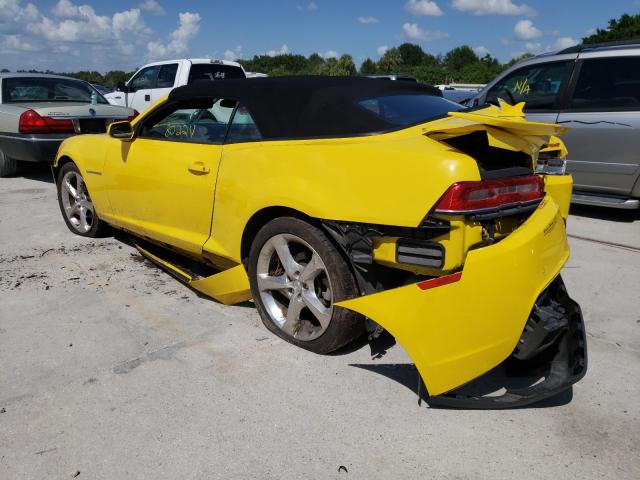 Photo 2 VIN: 2G1FF3D34F9292810 - CHEVROLET CAMARO LT 