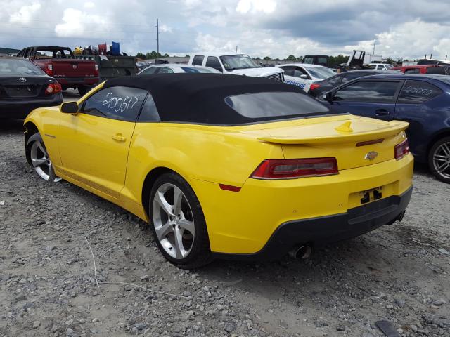 Photo 2 VIN: 2G1FF3D35F9232907 - CHEVROLET CAMARO LT 