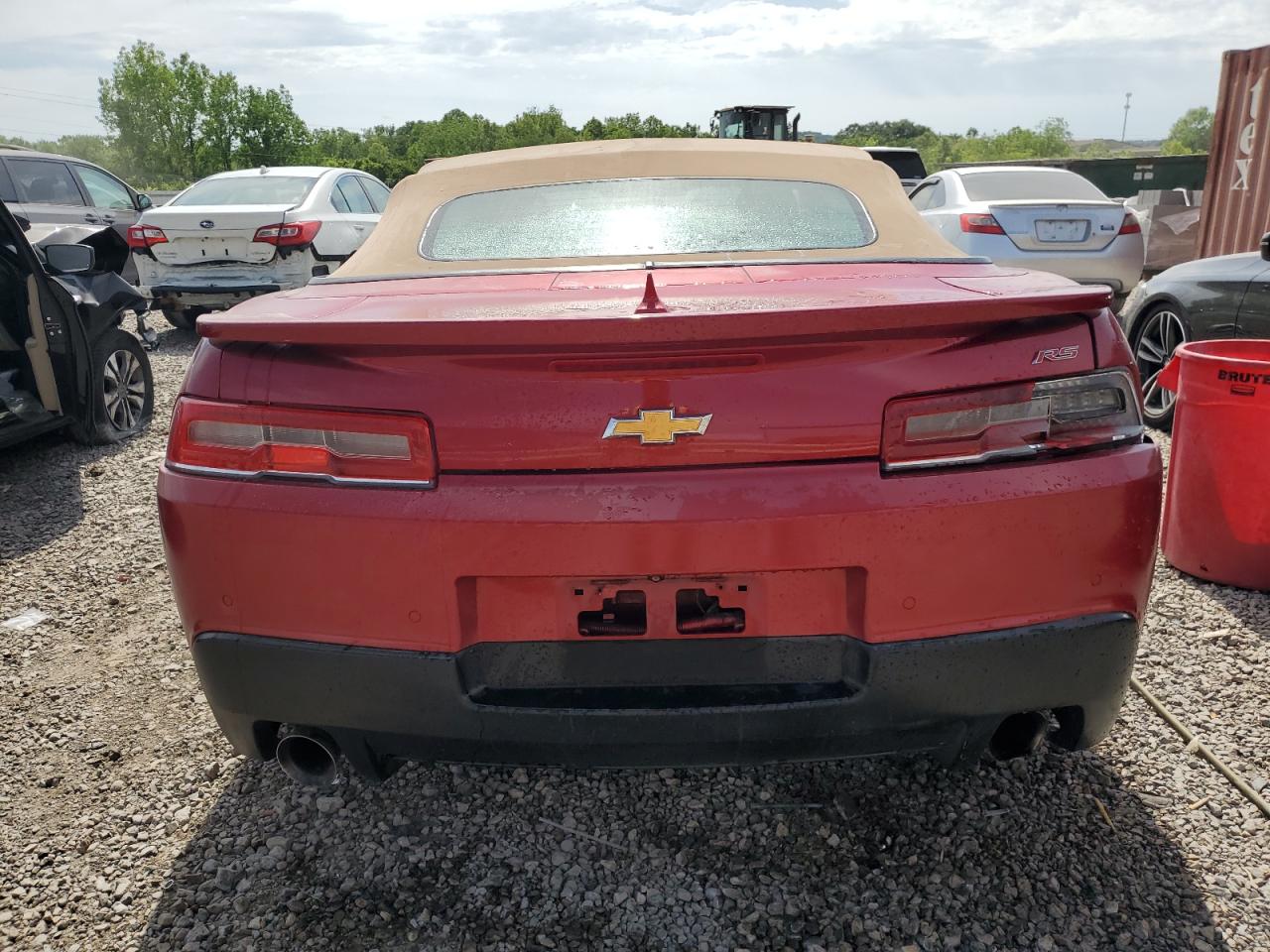 Photo 5 VIN: 2G1FF3D35F9257239 - CHEVROLET CAMARO 