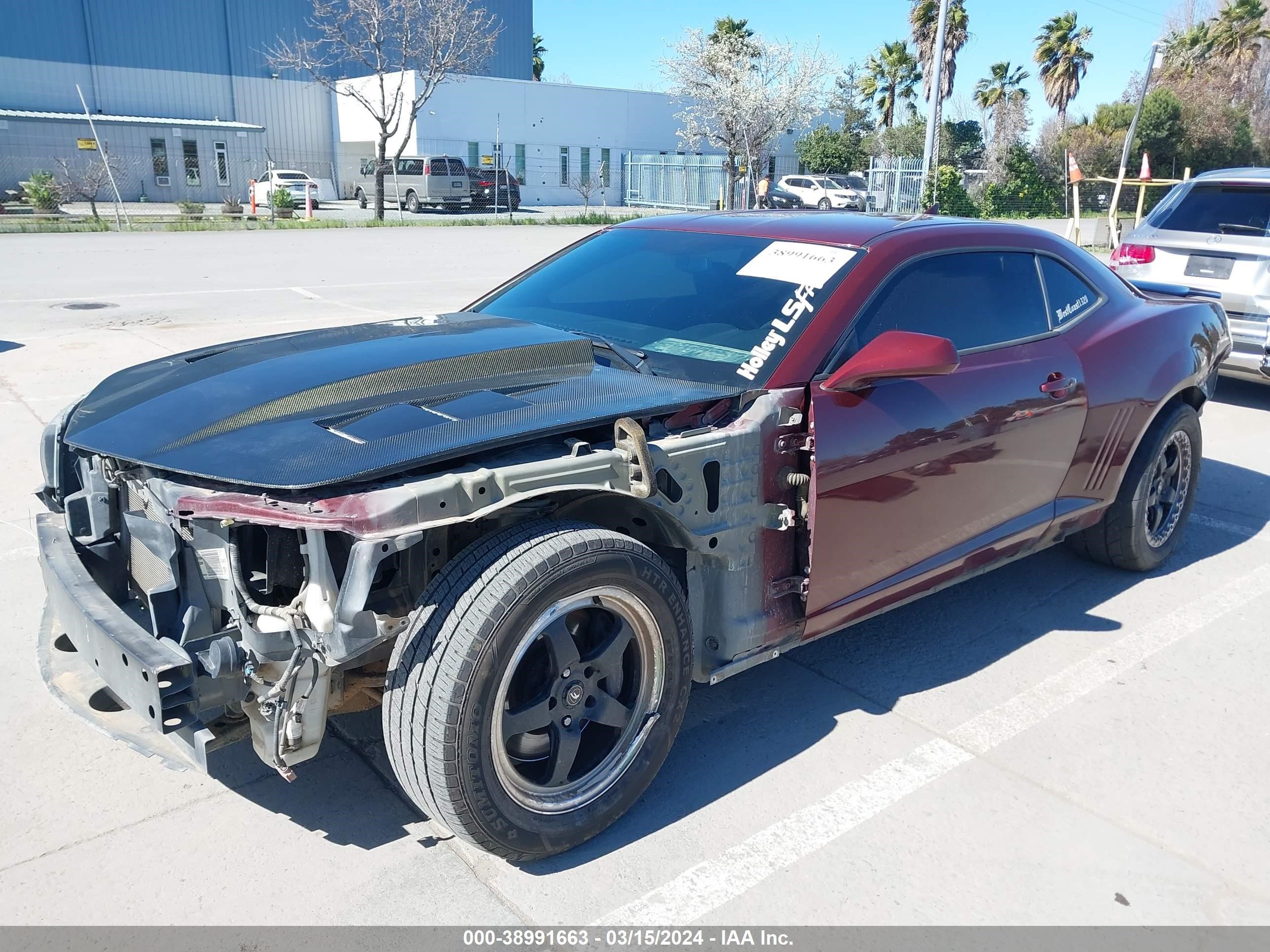 Photo 1 VIN: 2G1FG1EW6F9221506 - CHEVROLET CAMARO 