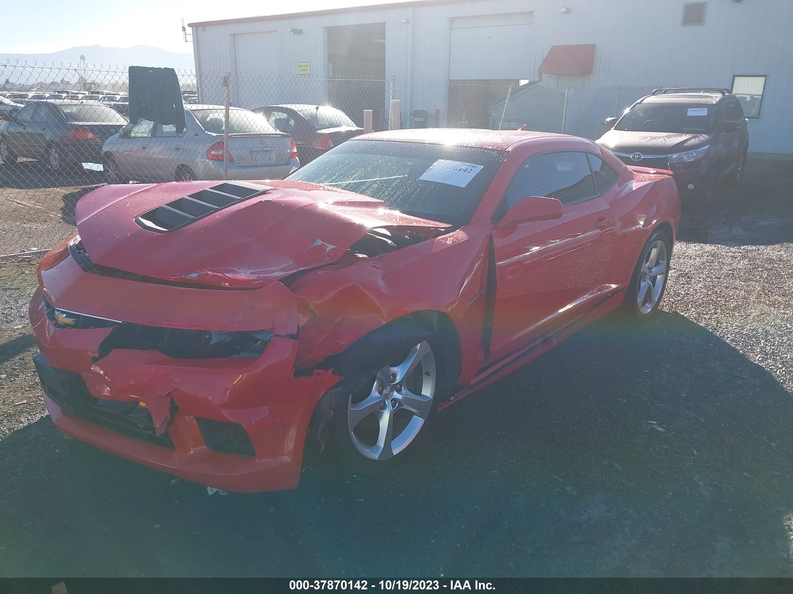 Photo 1 VIN: 2G1FG1EW6F9299719 - CHEVROLET CAMARO 