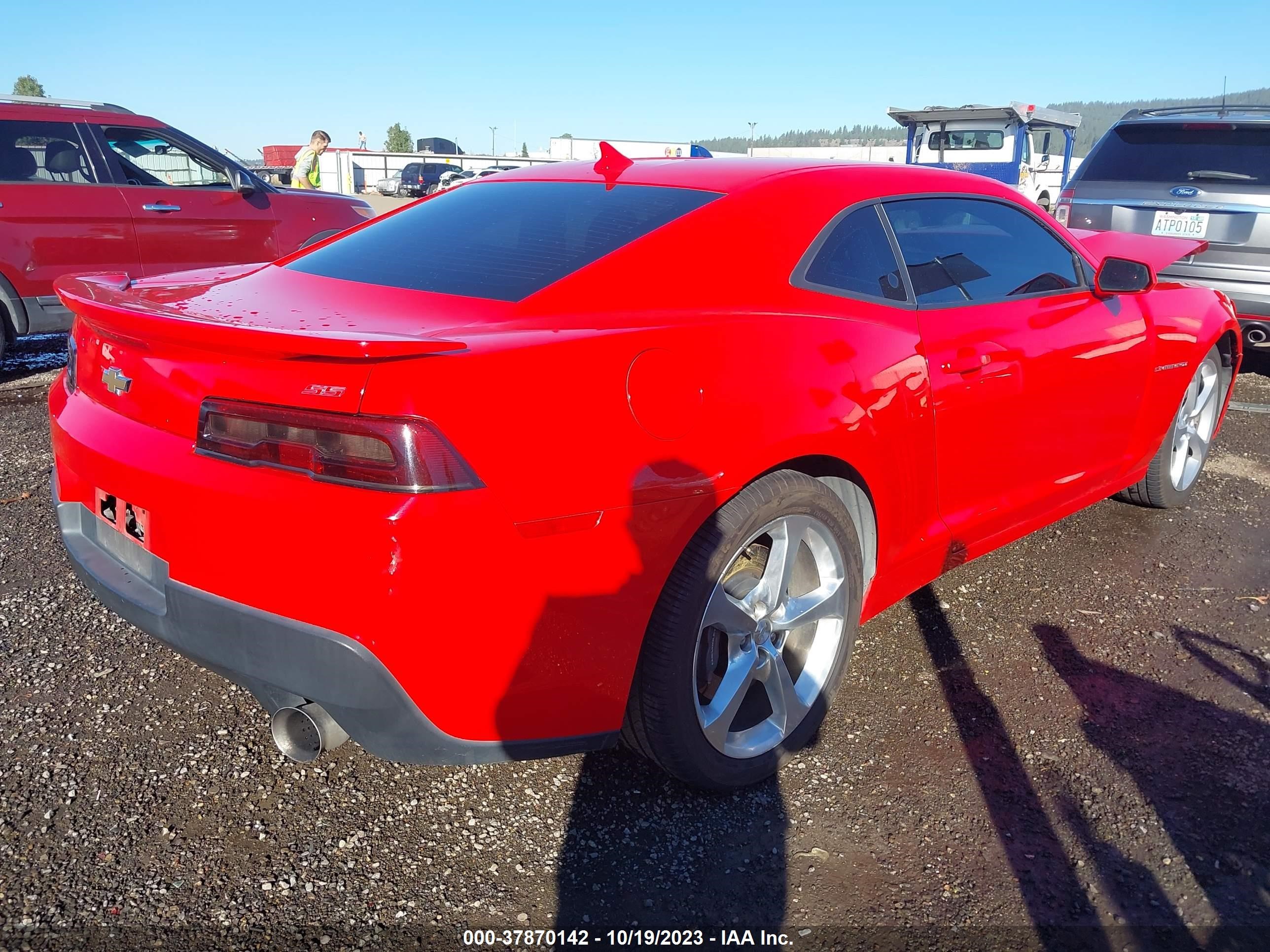 Photo 3 VIN: 2G1FG1EW6F9299719 - CHEVROLET CAMARO 