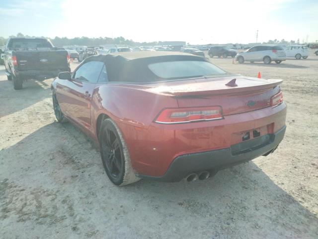 Photo 2 VIN: 2G1FG3D35E9265448 - CHEVROLET CAMARO LT 