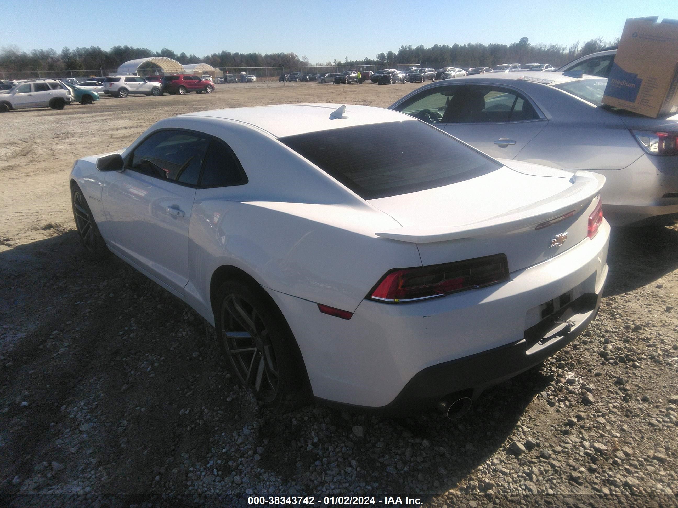 Photo 2 VIN: 2G1FH1EJ5F9257012 - CHEVROLET CAMARO 