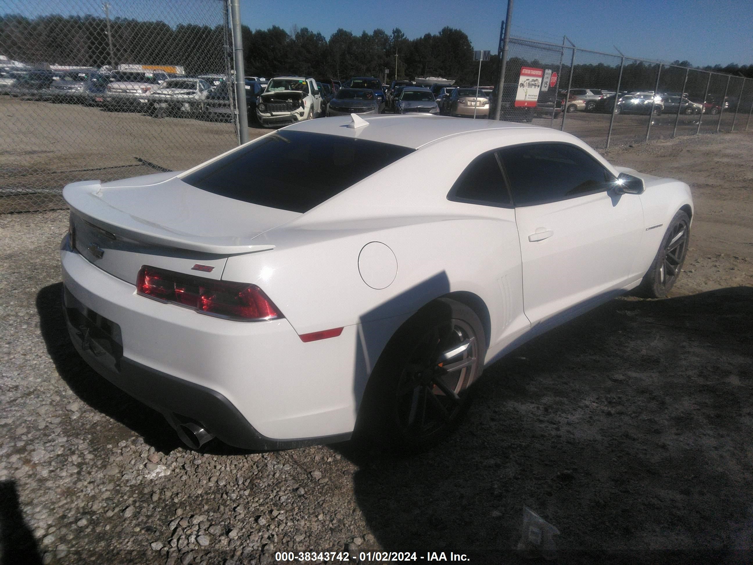 Photo 3 VIN: 2G1FH1EJ5F9257012 - CHEVROLET CAMARO 