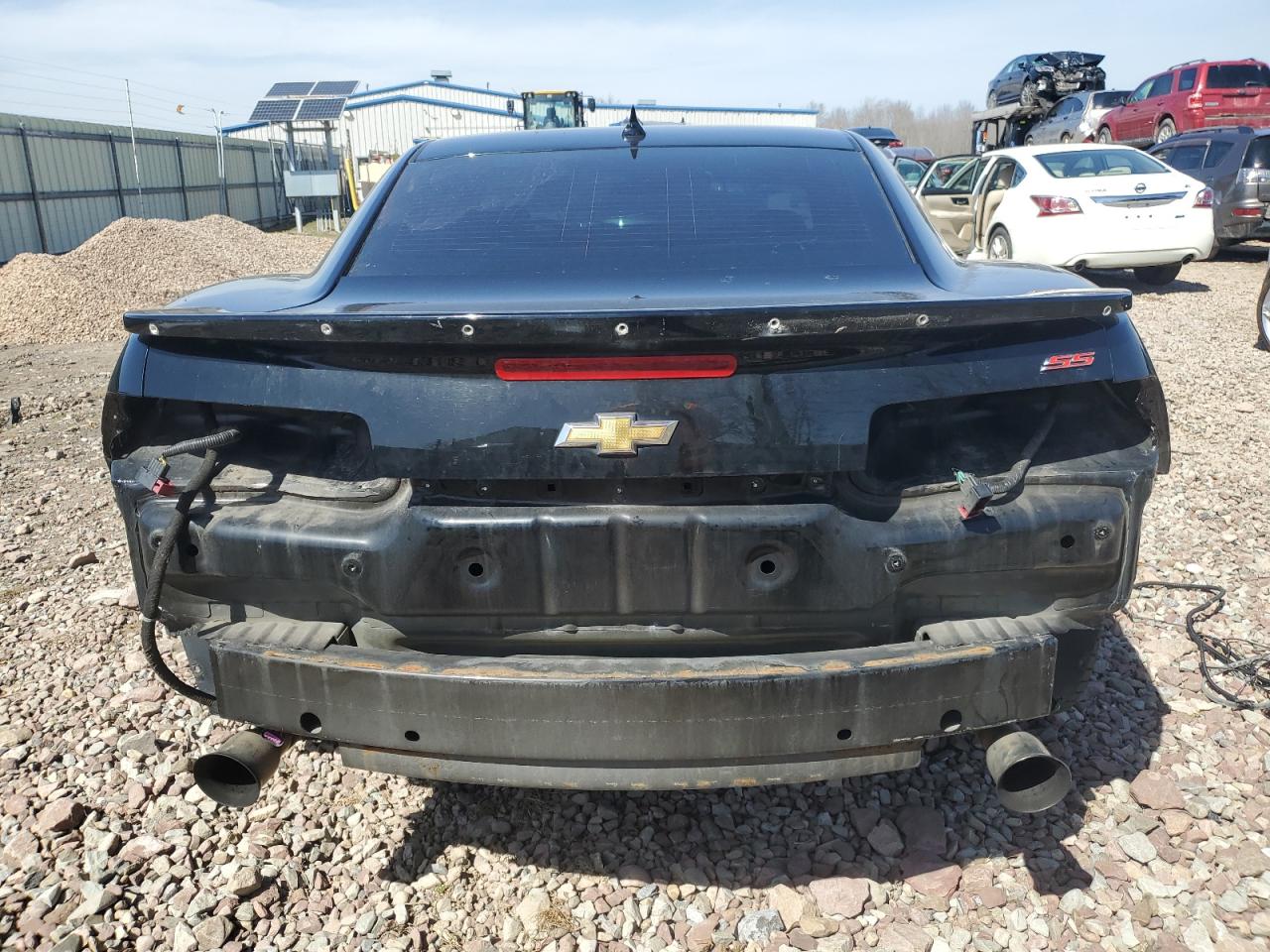 Photo 5 VIN: 2G1FH1EJ7F9259103 - CHEVROLET CAMARO SS 