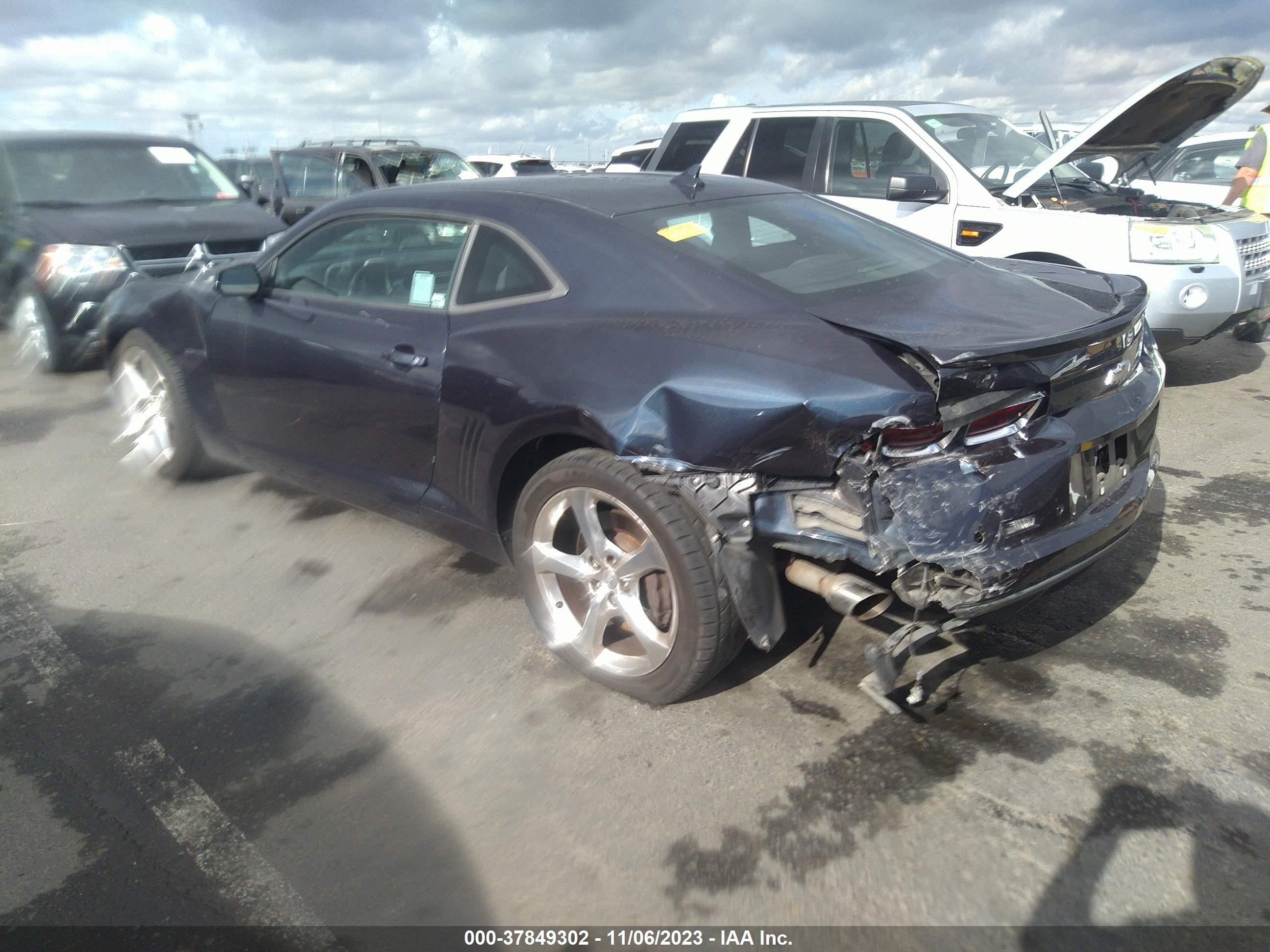 Photo 2 VIN: 2G1FJ1EJ5D9133582 - CHEVROLET CAMARO 