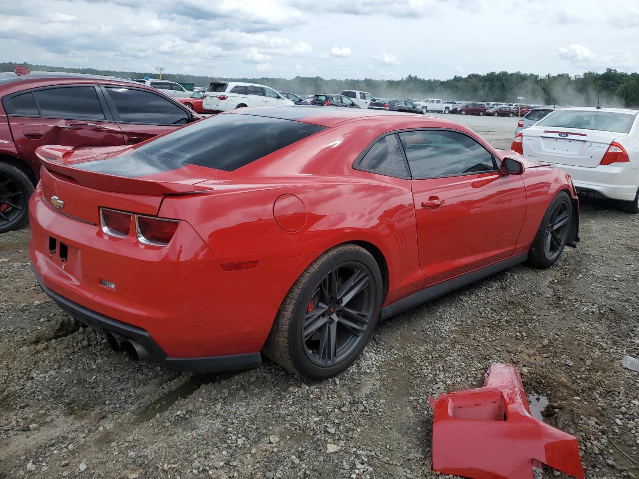 Photo 2 VIN: 2G1FK1EJ1B9198357 - CHEVROLET CAMARO 