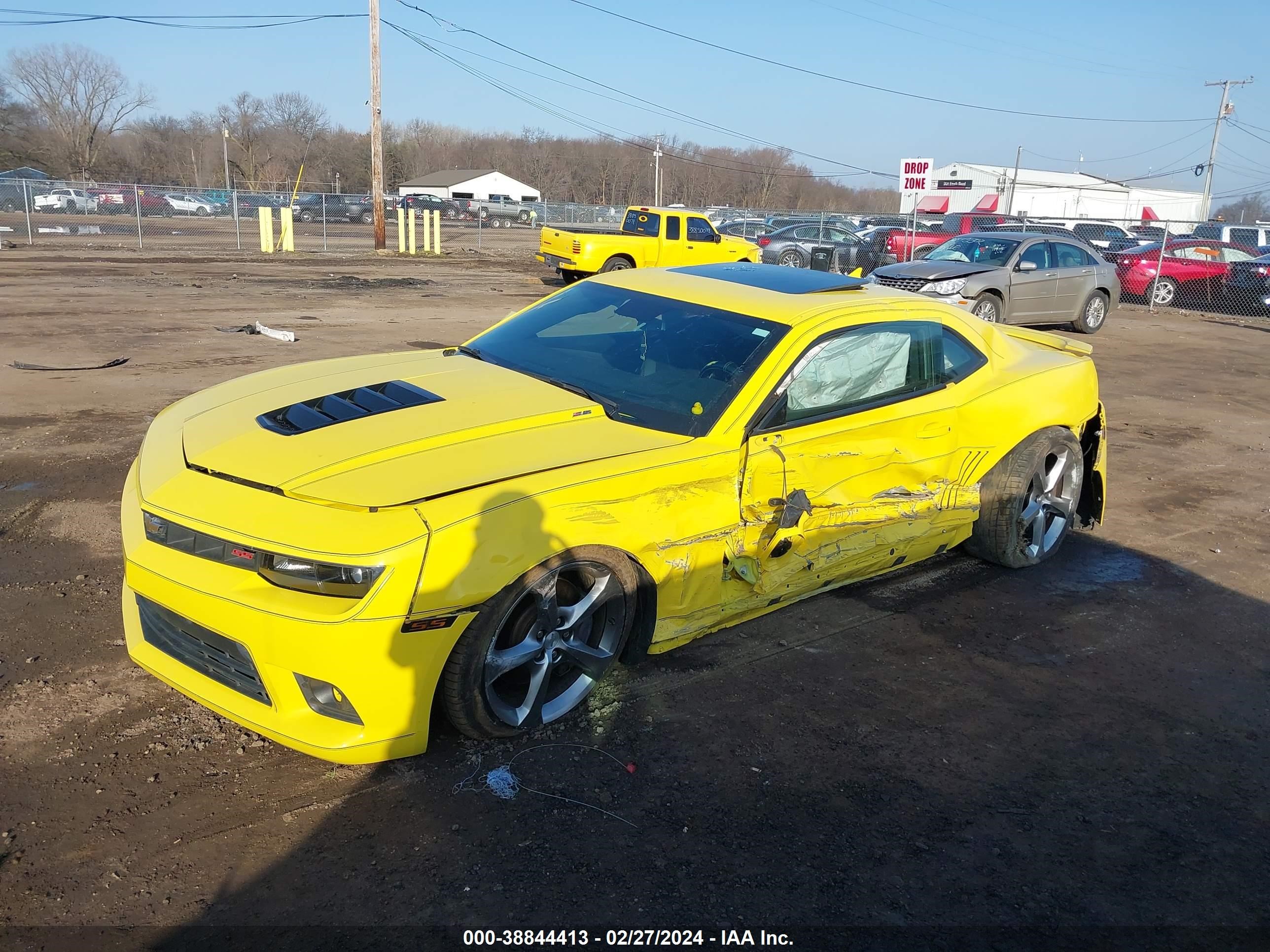 Photo 1 VIN: 2G1FK1EJ1E9312166 - CHEVROLET CAMARO 