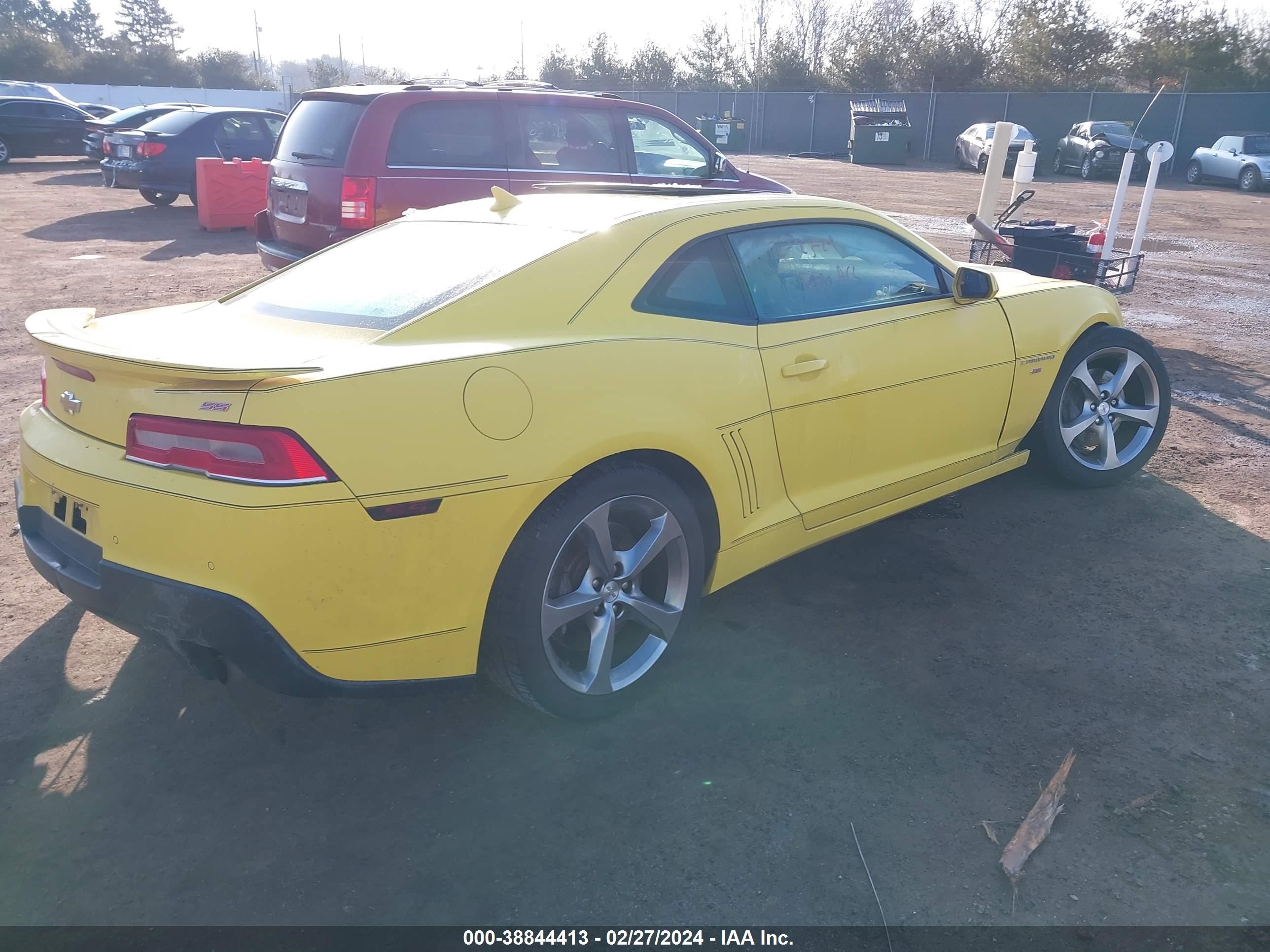 Photo 3 VIN: 2G1FK1EJ1E9312166 - CHEVROLET CAMARO 