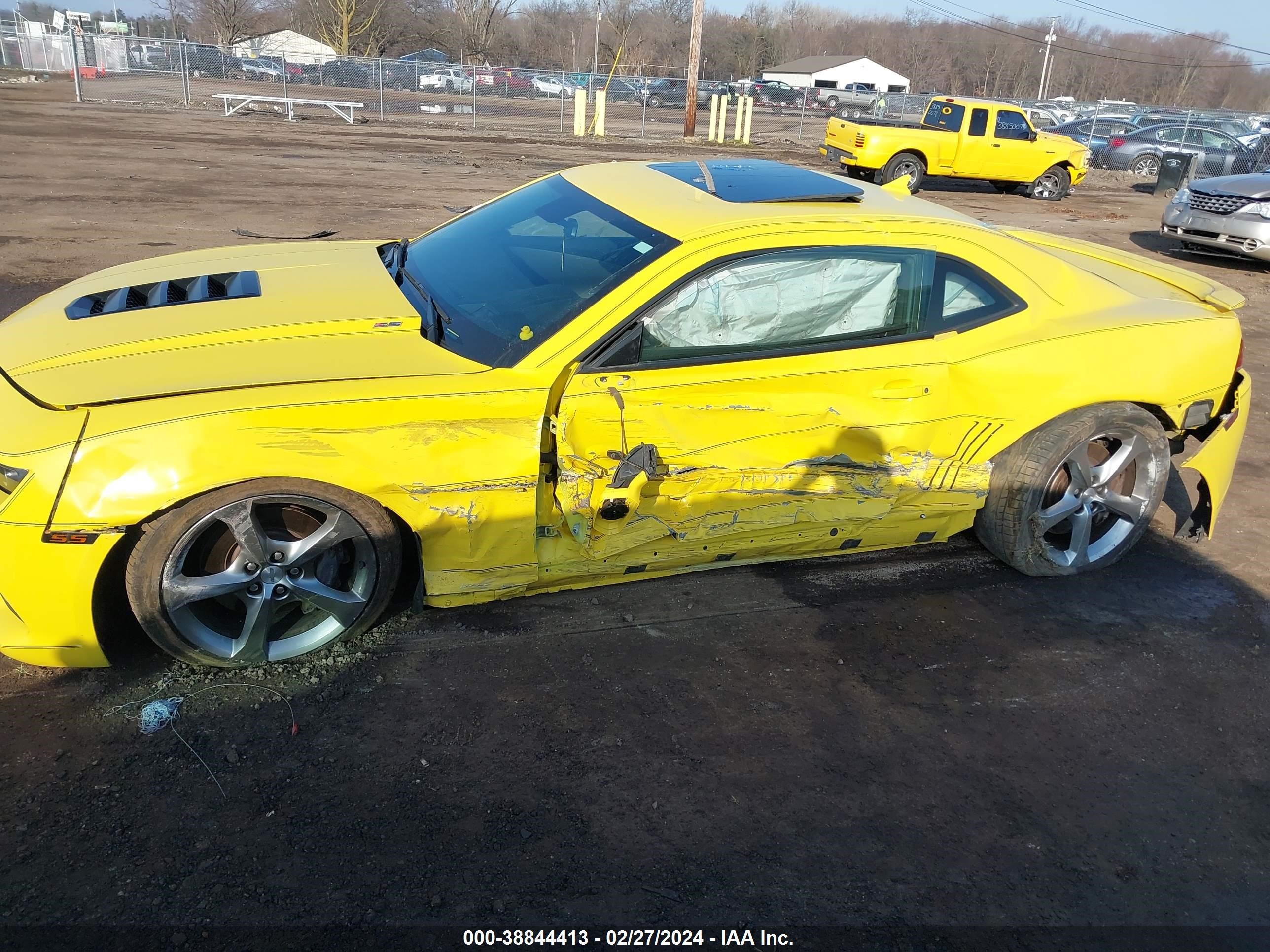 Photo 5 VIN: 2G1FK1EJ1E9312166 - CHEVROLET CAMARO 