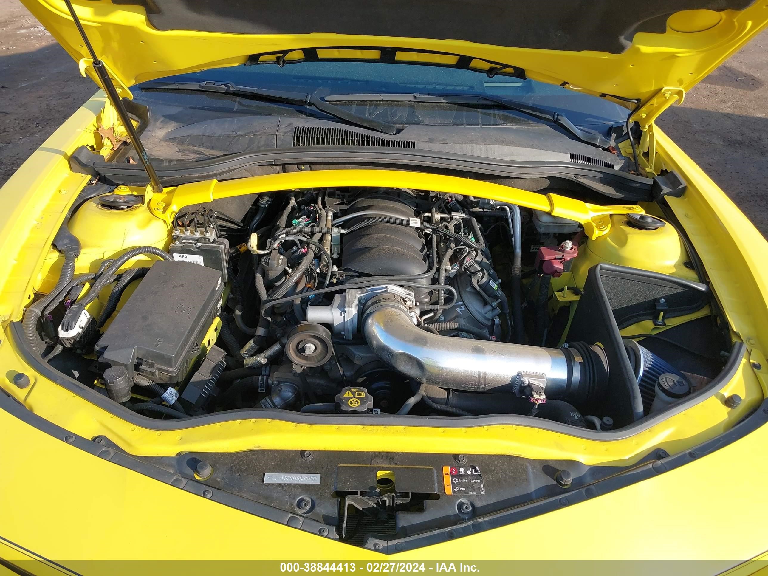 Photo 9 VIN: 2G1FK1EJ1E9312166 - CHEVROLET CAMARO 