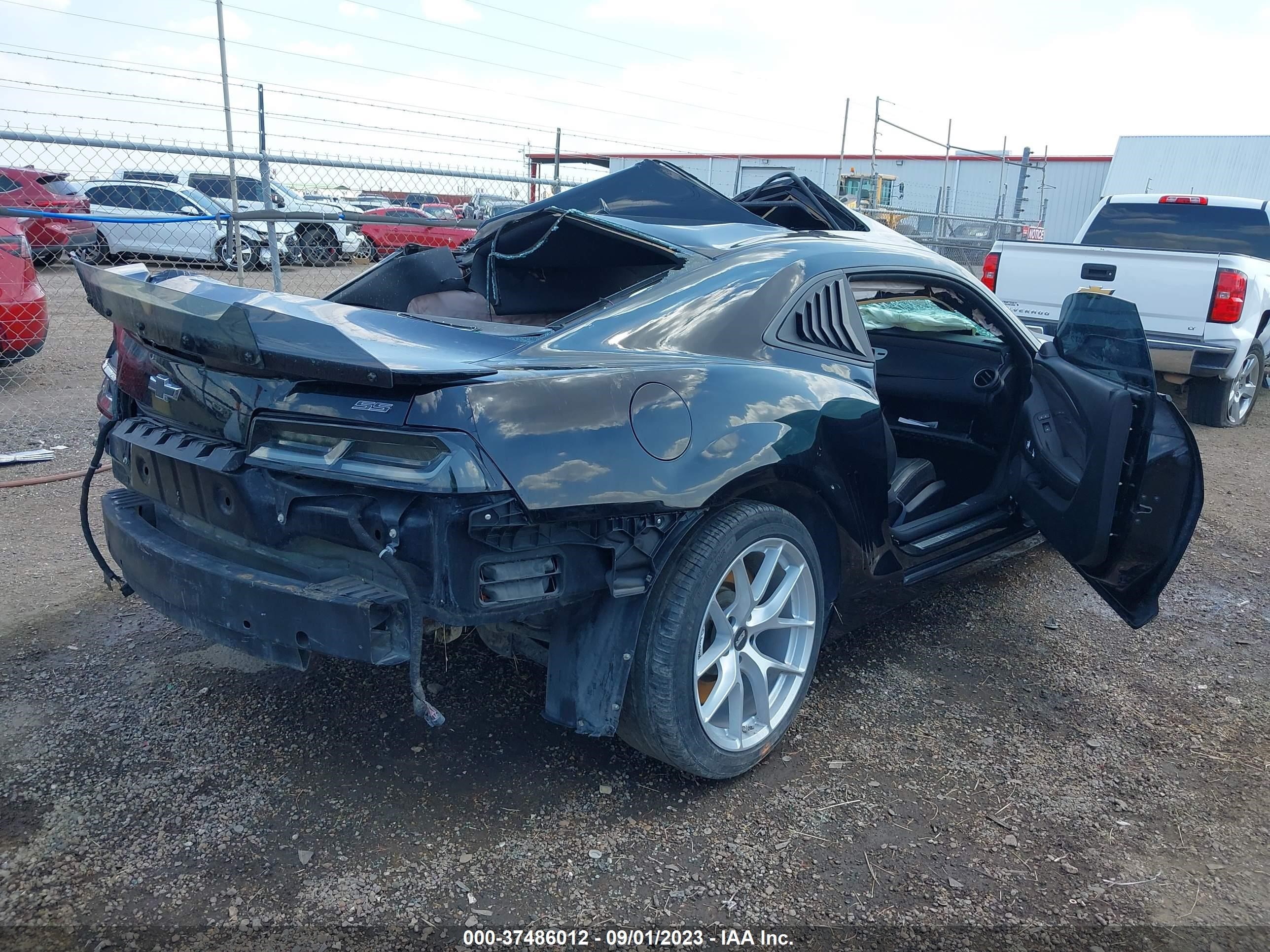 Photo 3 VIN: 2G1FK1EJ1F9150296 - CHEVROLET CAMARO 