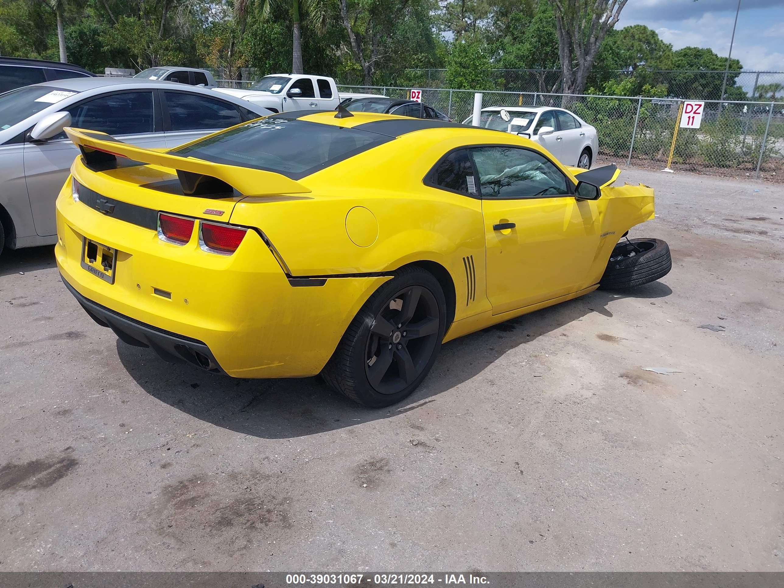 Photo 3 VIN: 2G1FK1EJ5C9123078 - CHEVROLET CAMARO 