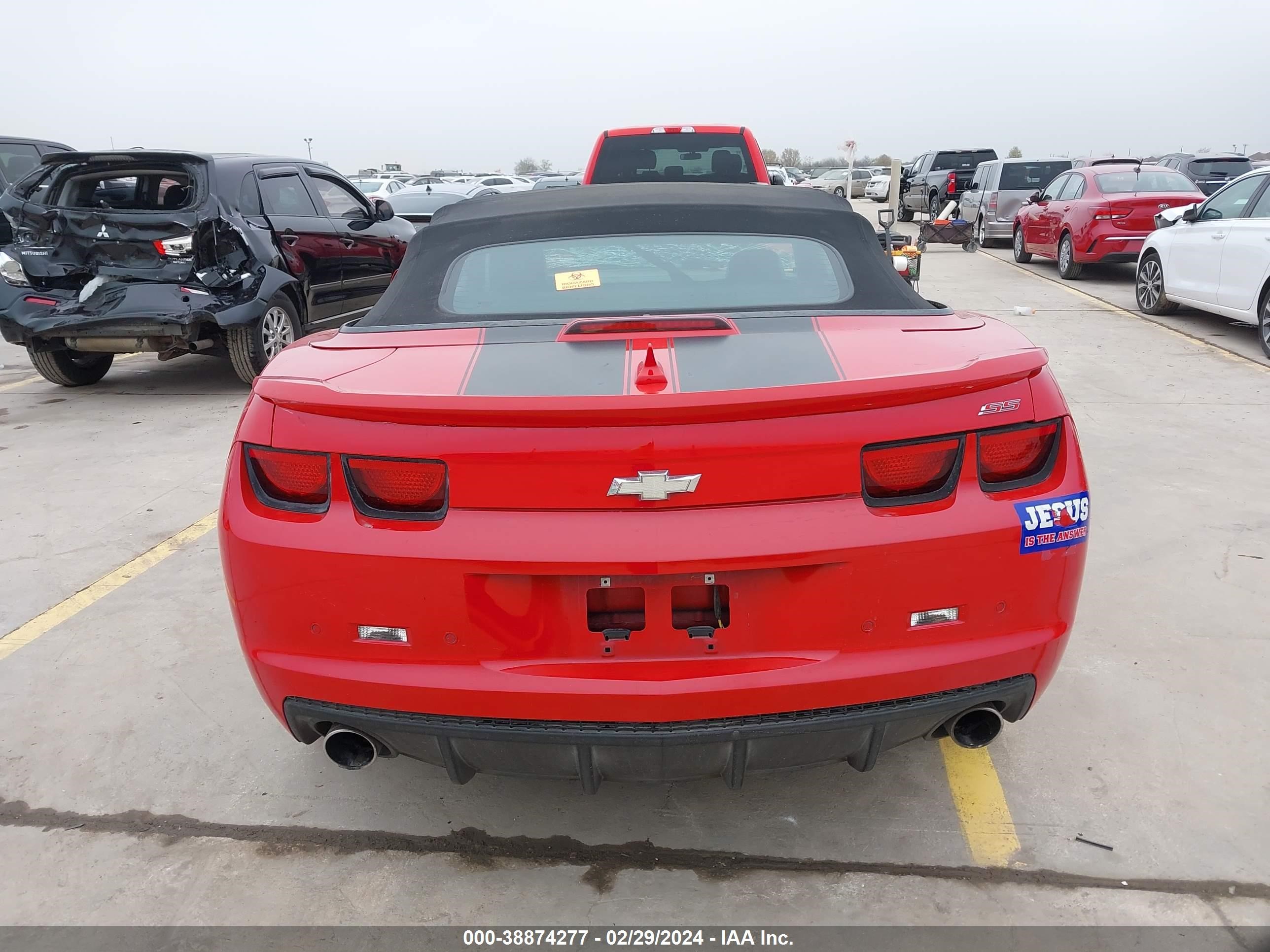 Photo 15 VIN: 2G1FK3DJ0B9155139 - CHEVROLET CAMARO 