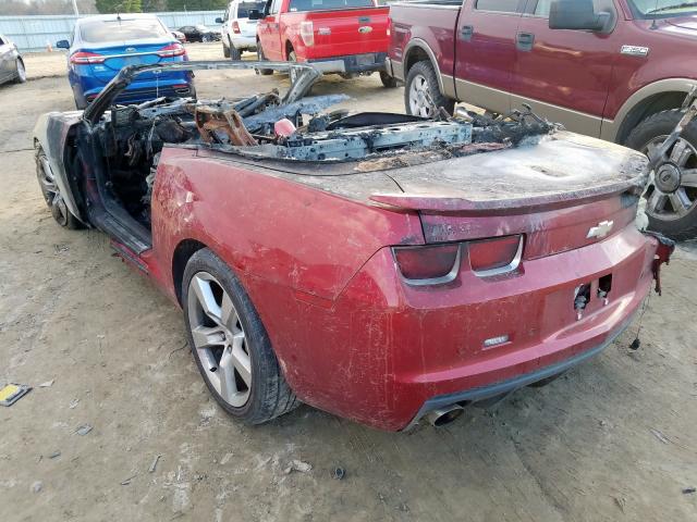 Photo 2 VIN: 2G1FK3DJ0C9204566 - CHEVROLET CAMARO 2SS 