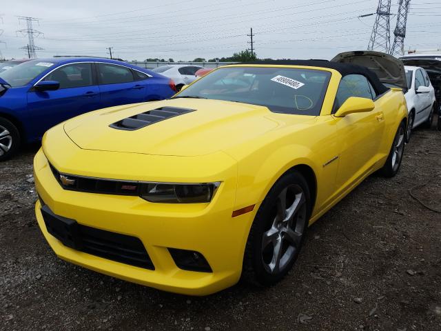 Photo 1 VIN: 2G1FK3DJ5F9177806 - CHEVROLET CAMARO 2SS 