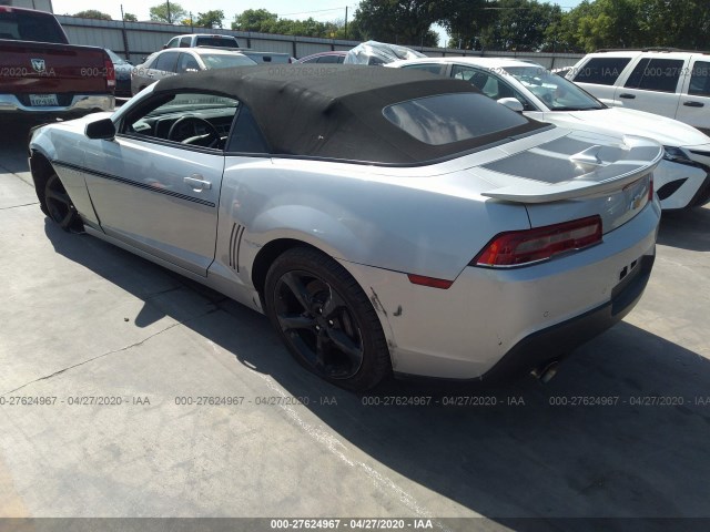 Photo 2 VIN: 2G1FK3DJ6E9246274 - CHEVROLET CAMARO 