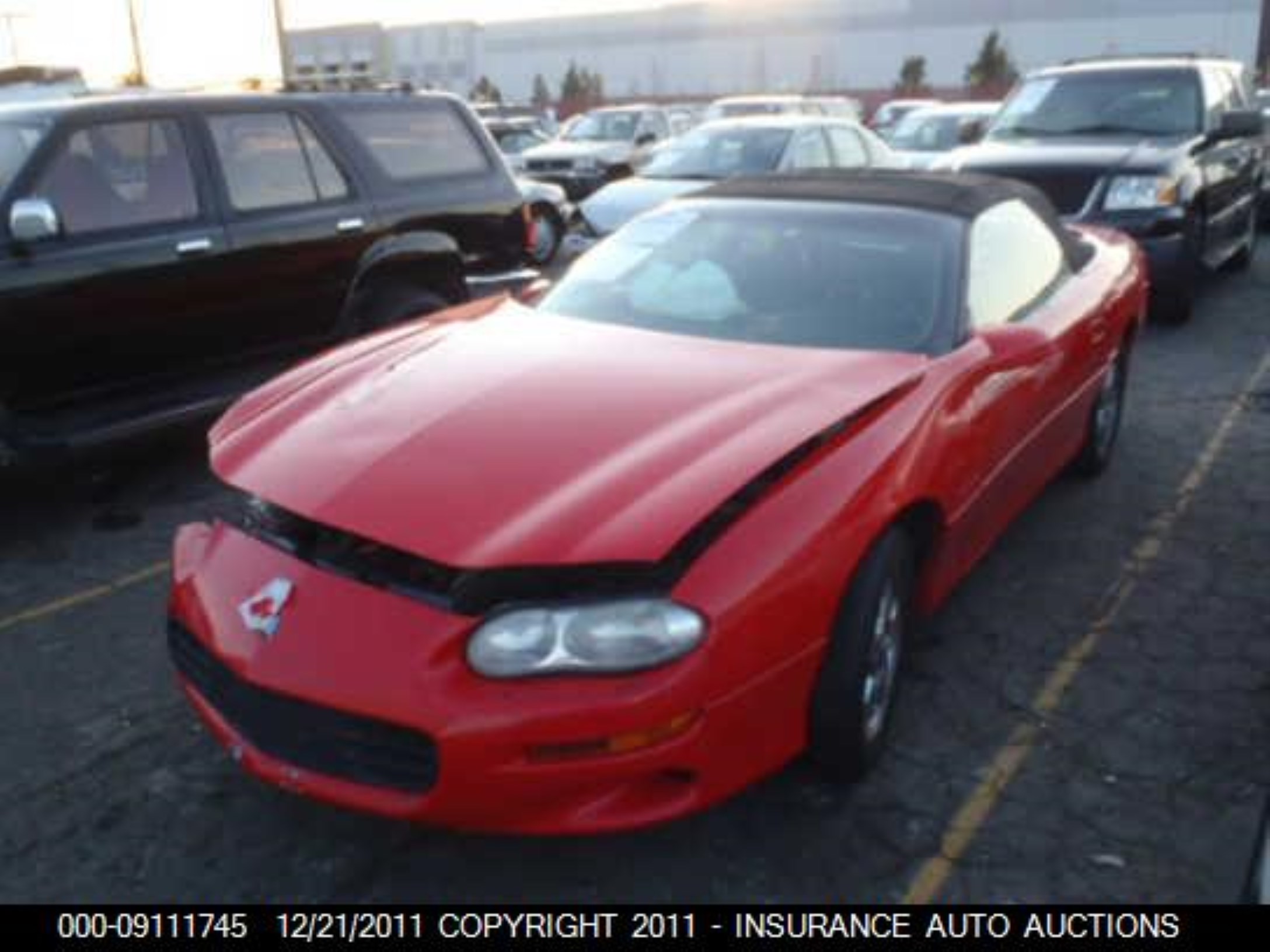 Photo 1 VIN: 2G1FP32G722144012 - CHEVROLET CAMARO 