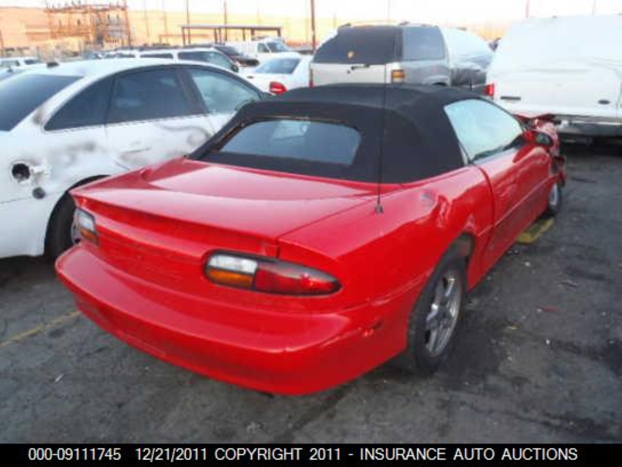 Photo 3 VIN: 2G1FP32G722144012 - CHEVROLET CAMARO 