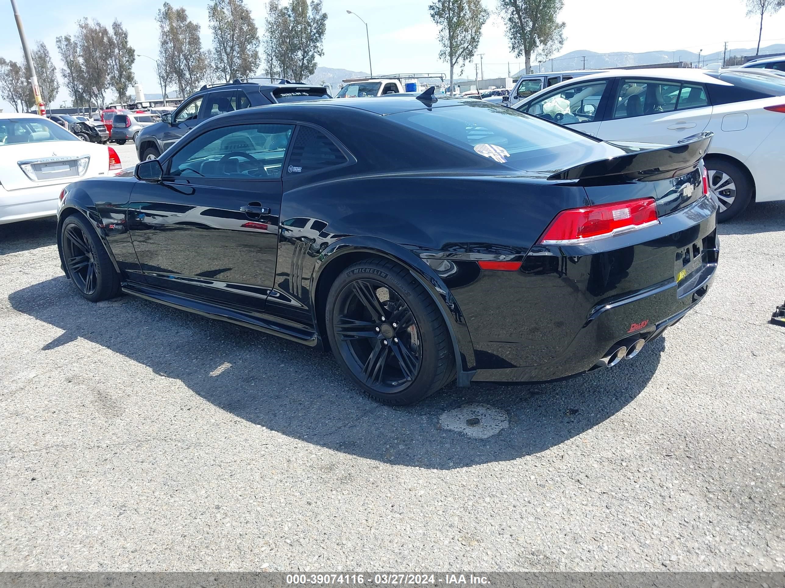 Photo 2 VIN: 2G1FS1EE7E9700232 - CHEVROLET CAMARO 