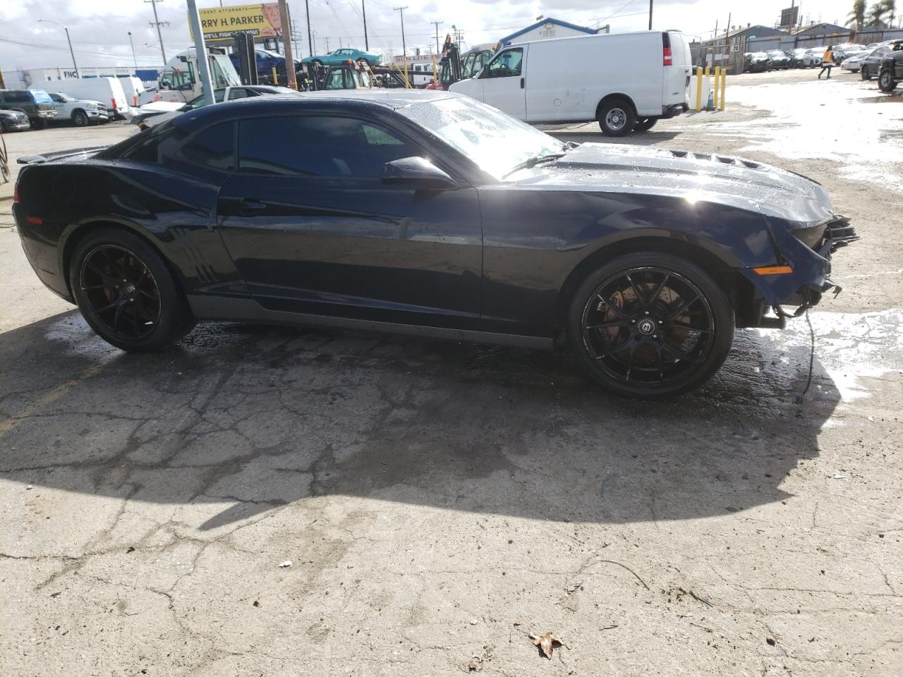 Photo 3 VIN: 2G1FS1EW1E9172468 - CHEVROLET CAMARO 