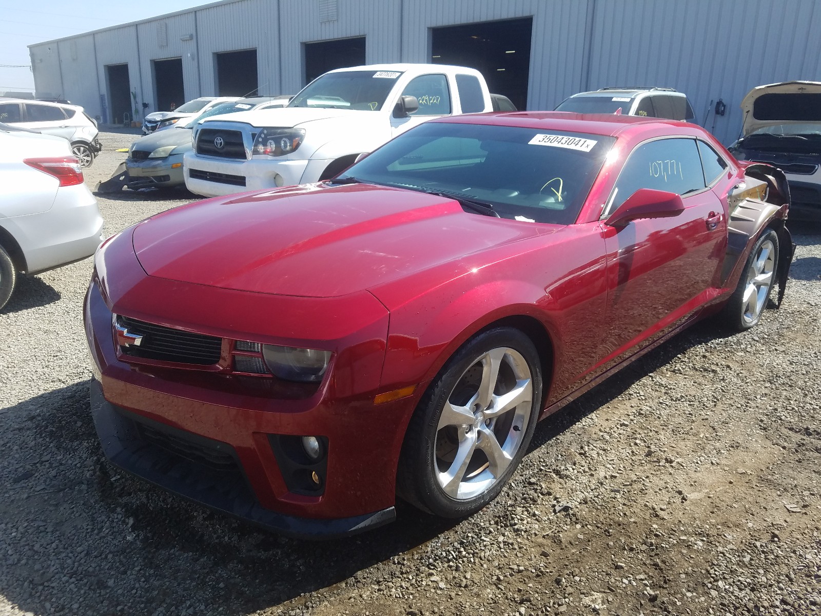 Photo 1 VIN: 2G1FS1EW9D9106801 - CHEVROLET CAMARO SS 