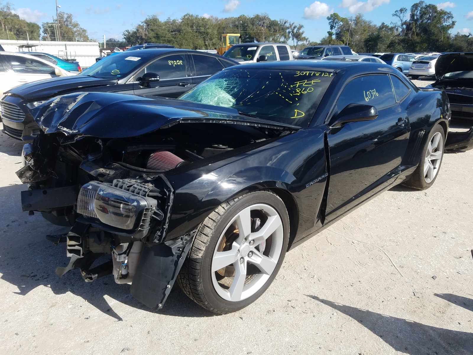 Photo 1 VIN: 2G1FT1EW3B9175719 - CHEVROLET CAMARO 2SS 