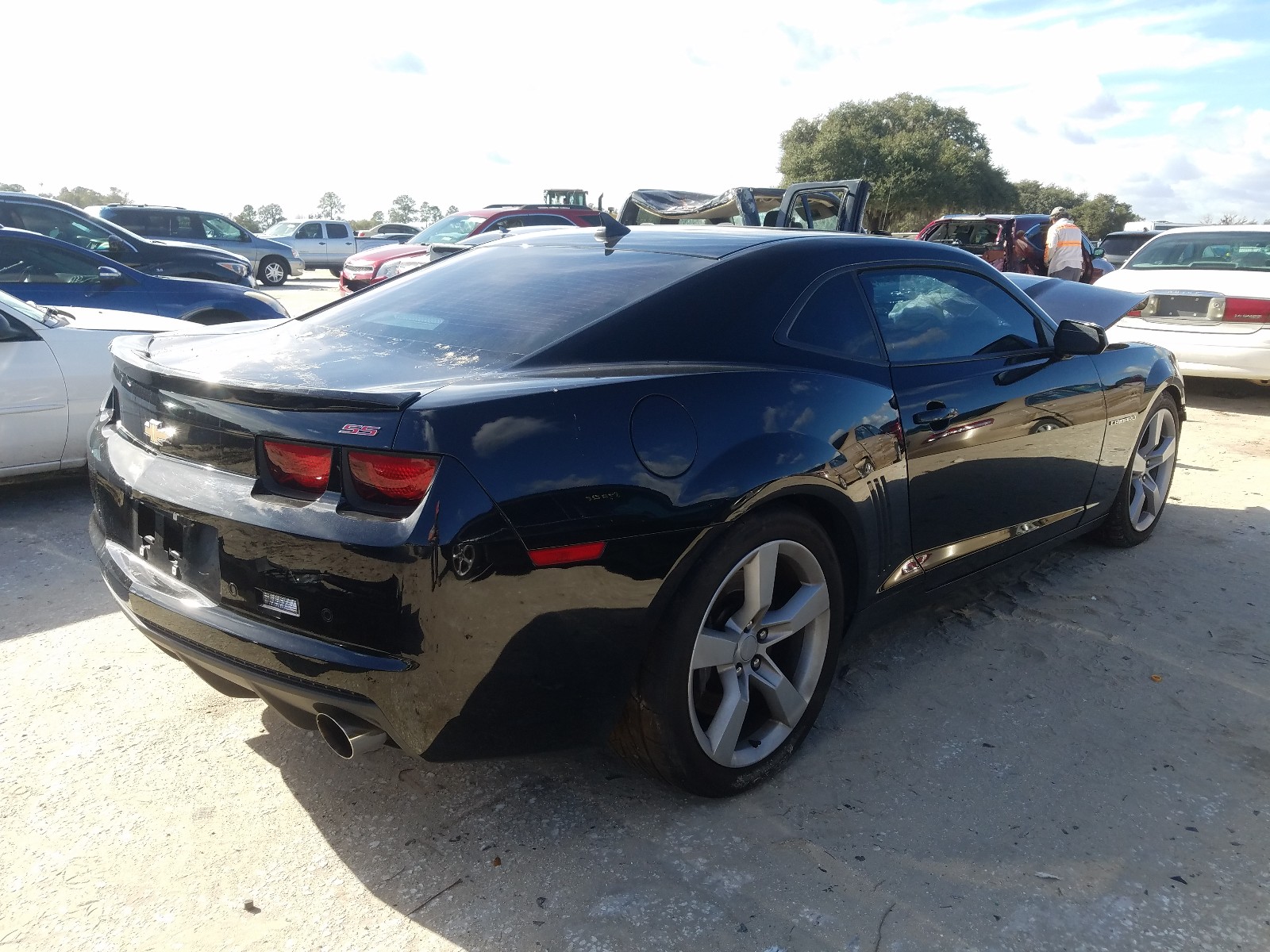 Photo 3 VIN: 2G1FT1EW3B9175719 - CHEVROLET CAMARO 2SS 