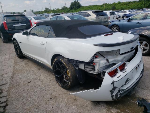 Photo 2 VIN: 2G1FT3DW0B9197349 - CHEVROLET CAMARO 2SS 