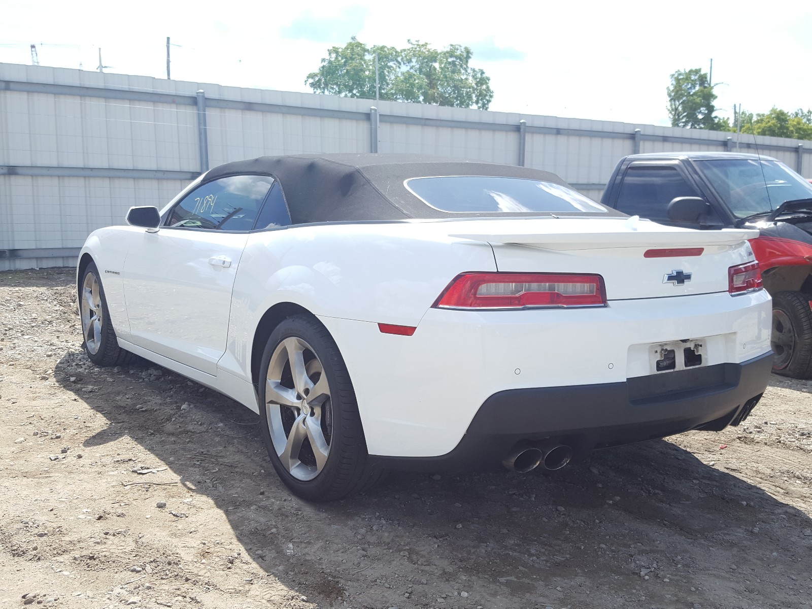 Photo 2 VIN: 2G1FT3DW1E9174196 - CHEVROLET CAMARO 2SS 