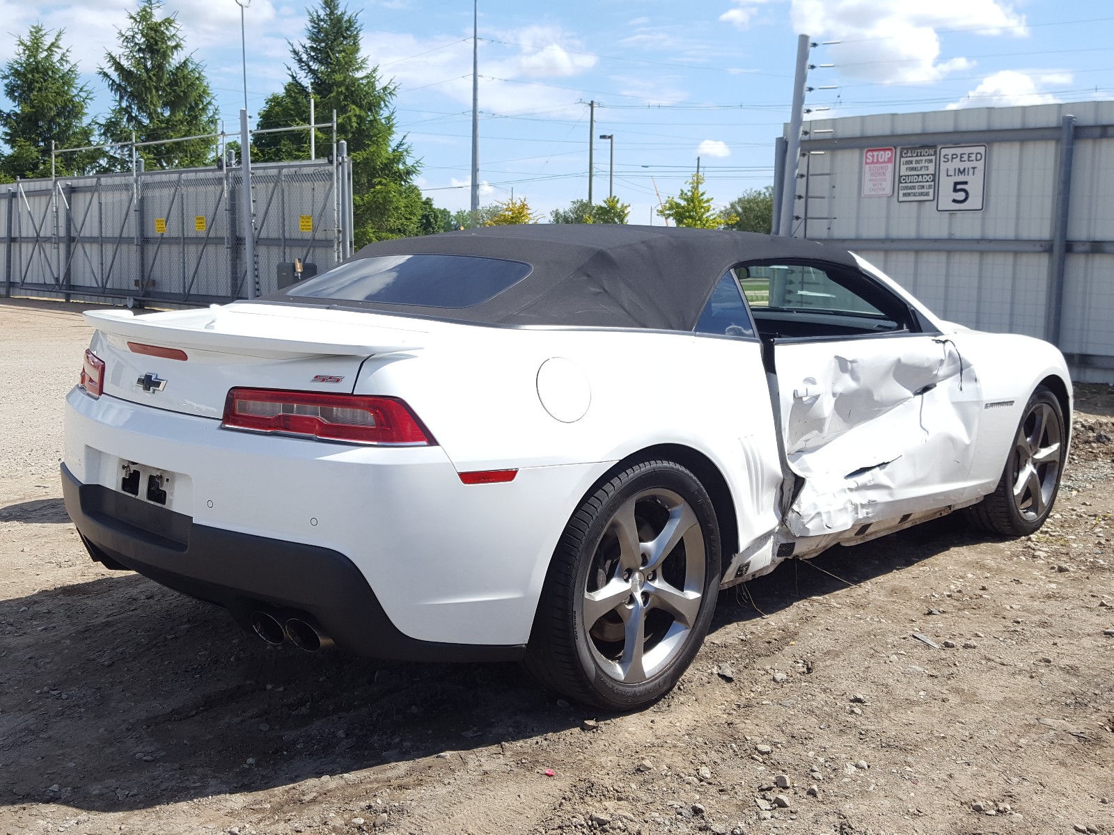 Photo 3 VIN: 2G1FT3DW1E9174196 - CHEVROLET CAMARO 2SS 