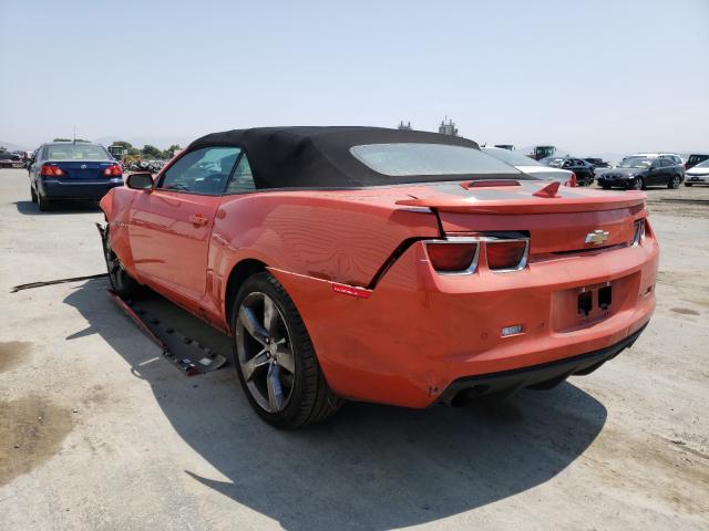 Photo 2 VIN: 2G1FT3DW7B9168401 - CHEVROLET CAMARO 2SS 