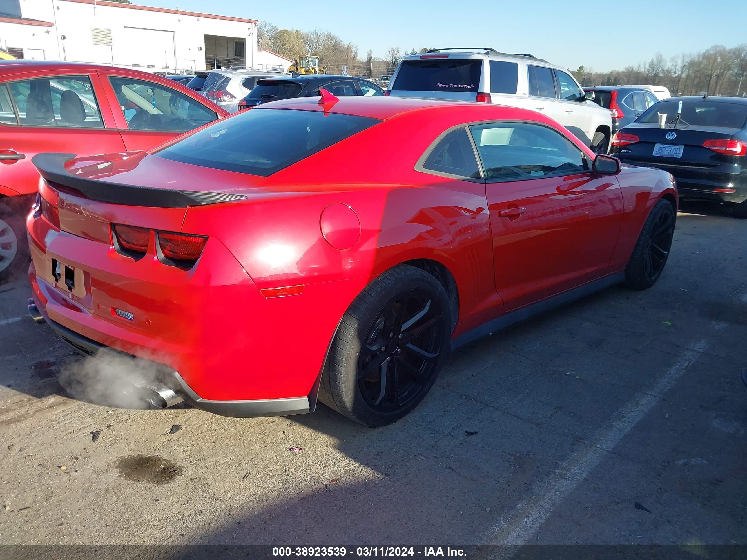 Photo 3 VIN: 2G1FZ1EP2D9807135 - CHEVROLET CAMARO 