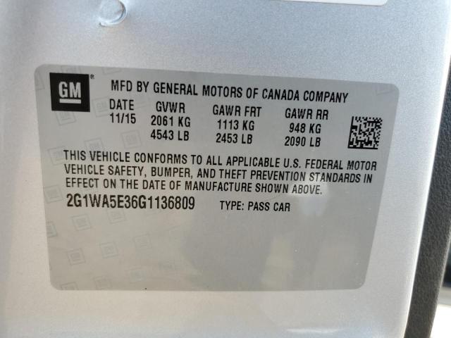 Photo 12 VIN: 2G1WA5E36G1136809 - CHEVROLET IMPALA 