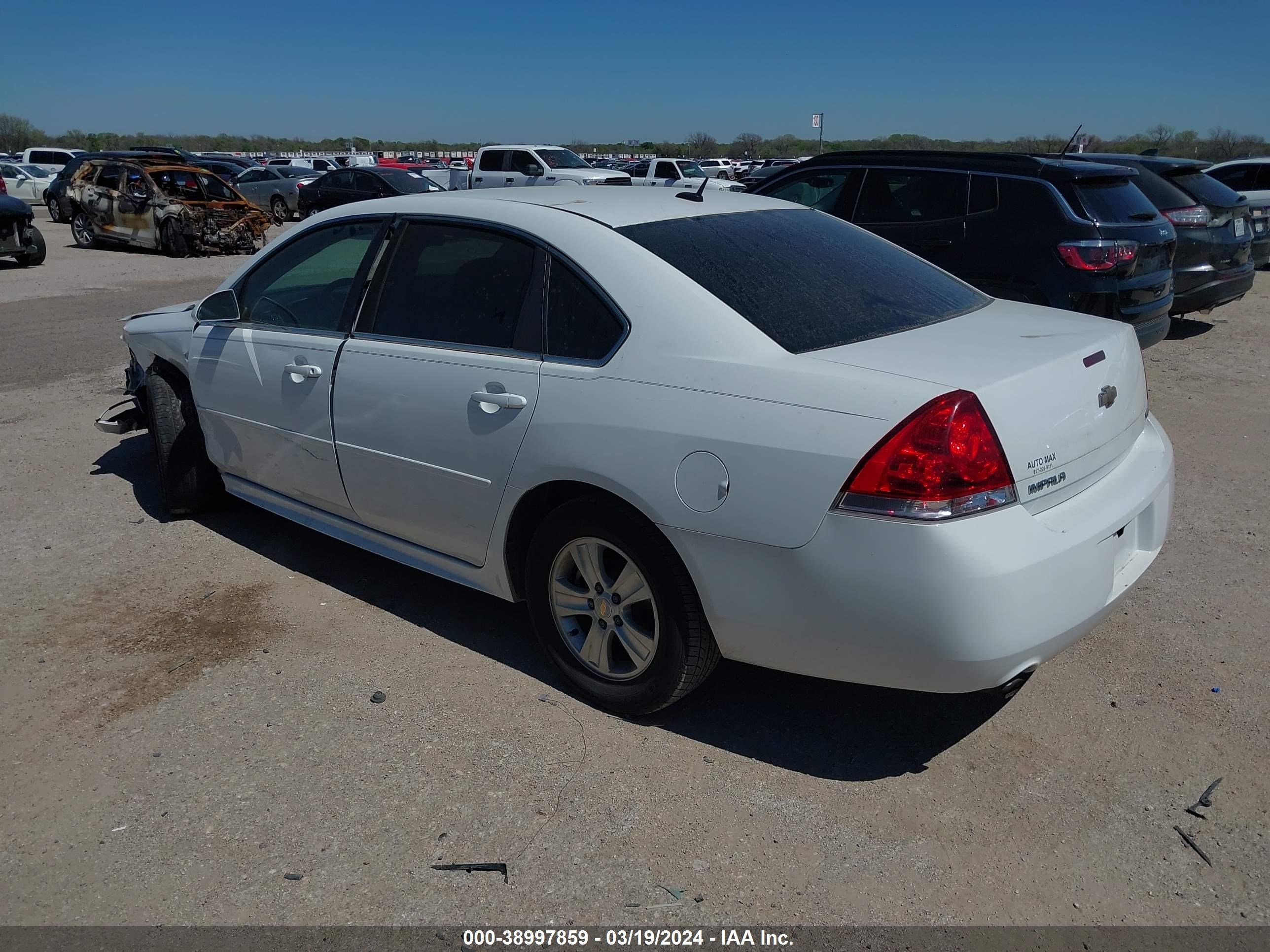 Photo 2 VIN: 2G1WA5E37F1110220 - CHEVROLET IMPALA 