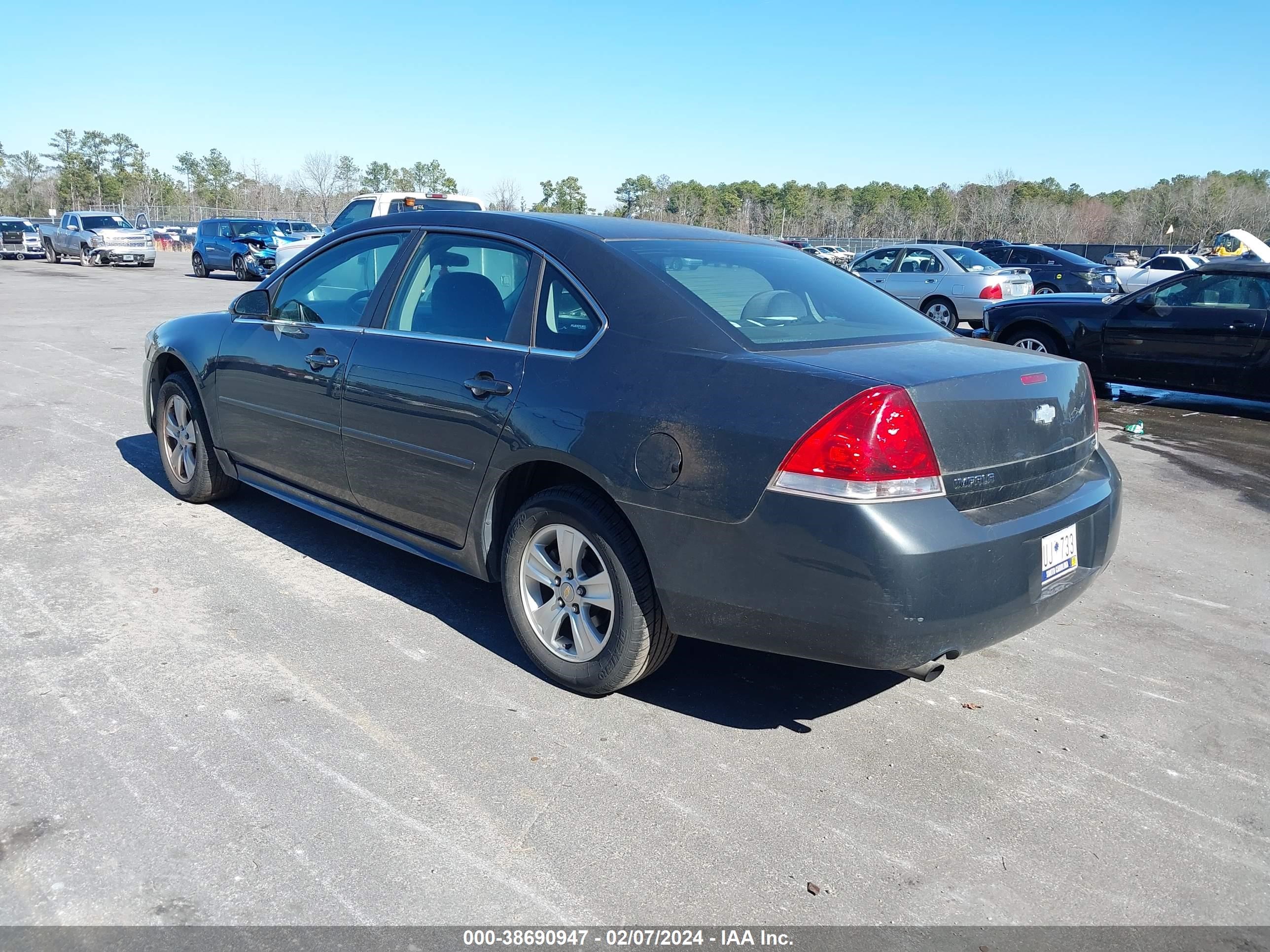 Photo 2 VIN: 2G1WA5E39E1161300 - CHEVROLET IMPALA 