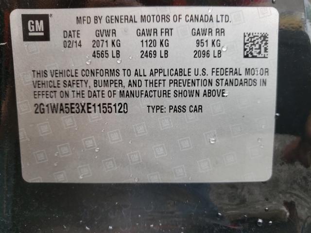 Photo 9 VIN: 2G1WA5E3XE1155120 - CHEVROLET IMPALA LIM 