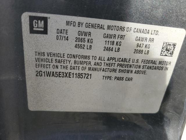 Photo 11 VIN: 2G1WA5E3XE1185721 - CHEVROLET IMPALA LIM 