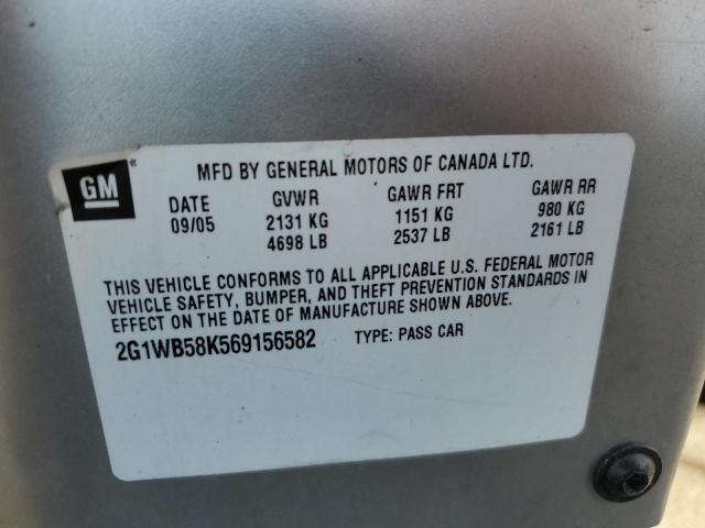 Photo 12 VIN: 2G1WB58K569156582 - CHEVROLET IMPALA LS 