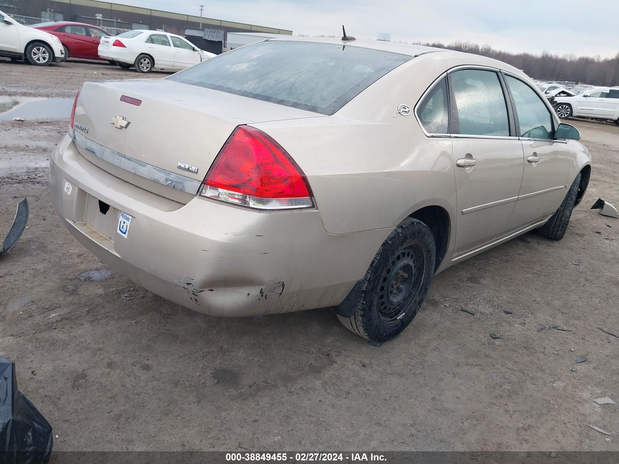 Photo 3 VIN: 2G1WB58K781372418 - CHEVROLET IMPALA 