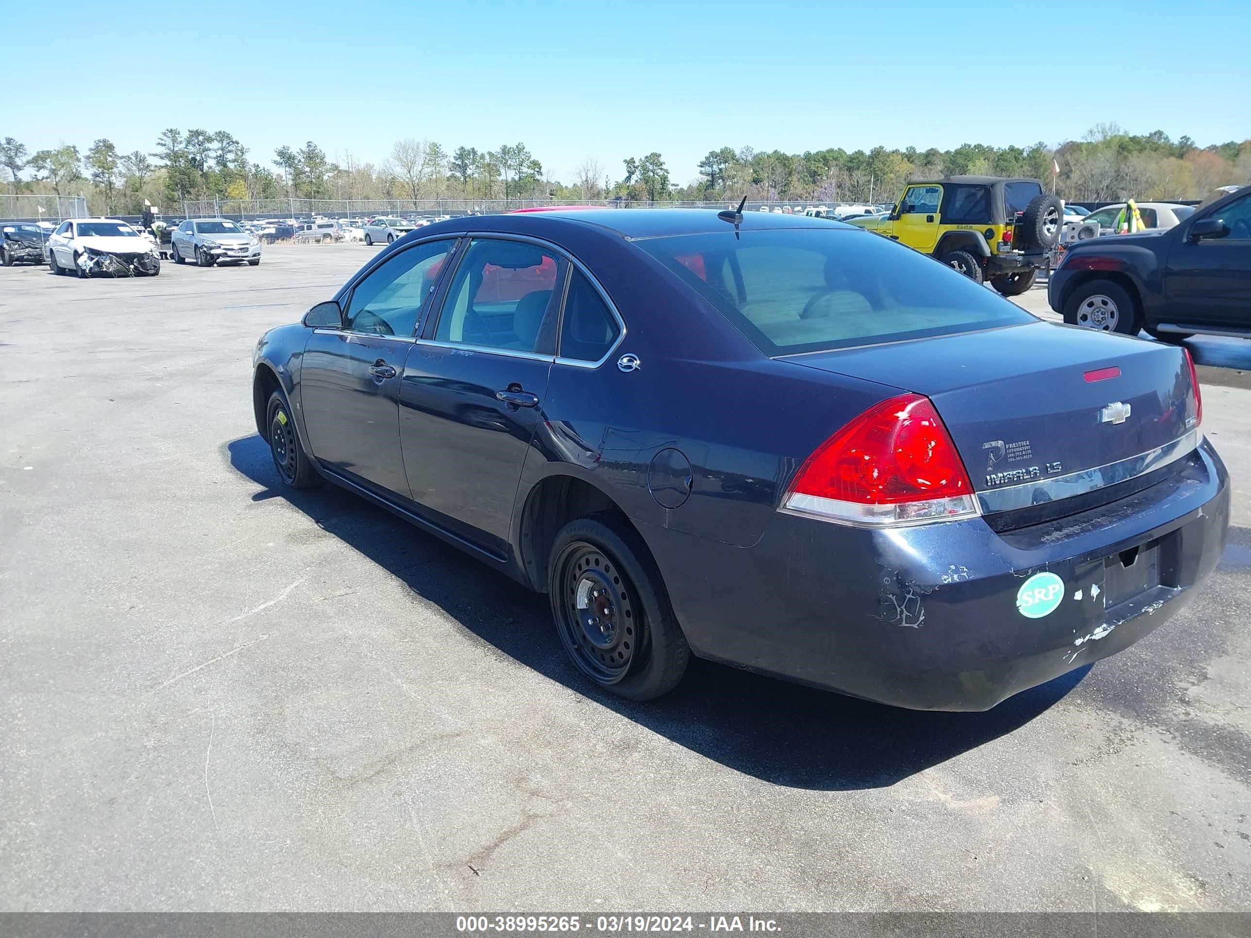 Photo 2 VIN: 2G1WB58K789120749 - CHEVROLET IMPALA 