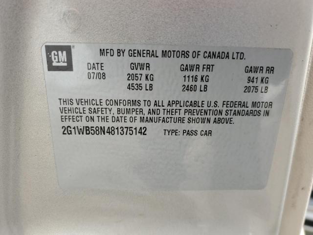 Photo 12 VIN: 2G1WB58N481375142 - CHEVROLET IMPALA 