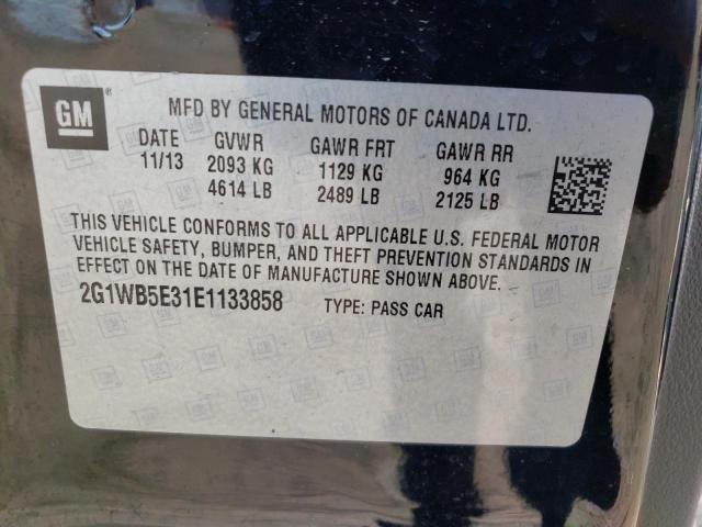 Photo 9 VIN: 2G1WB5E31E1133858 - CHEVROLET IMPALA LIM 