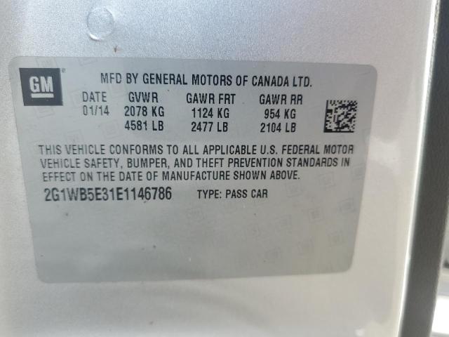 Photo 11 VIN: 2G1WB5E31E1146786 - CHEVROLET IMPALA 