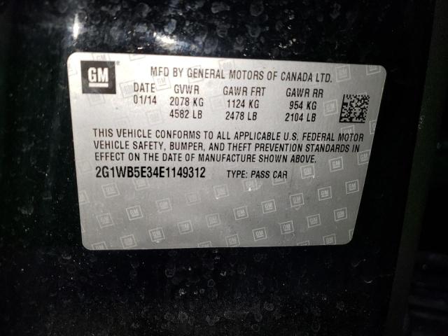 Photo 11 VIN: 2G1WB5E34E1149312 - CHEVROLET IMPALA LIM 