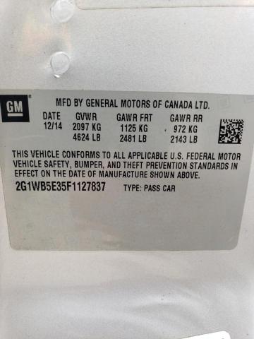 Photo 11 VIN: 2G1WB5E35F1127837 - CHEVROLET IMPALA LIM 