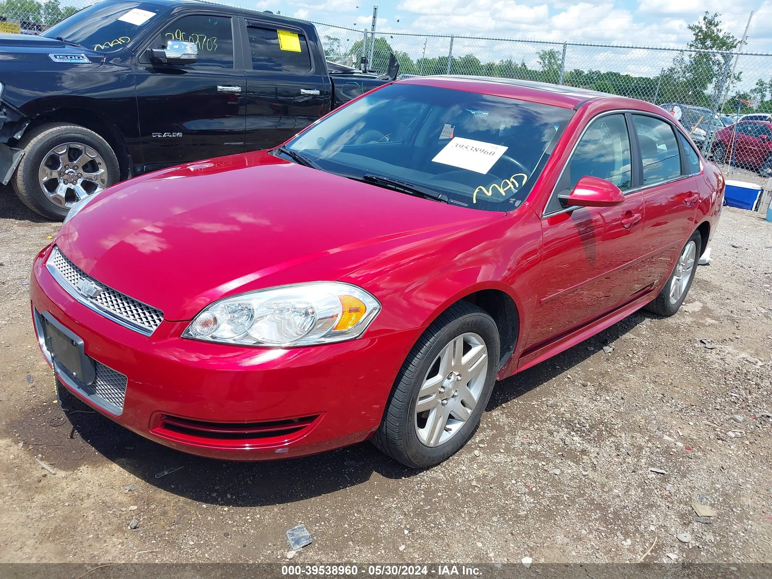 Photo 1 VIN: 2G1WB5E36E1153250 - CHEVROLET IMPALA 